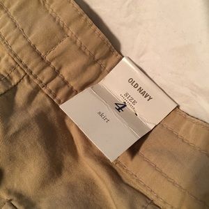 Old navy khaki skirt